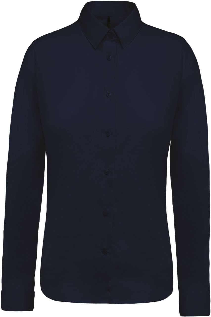 LADIES’ LONG-SLEEVED COTTON POPLIN SHIRT