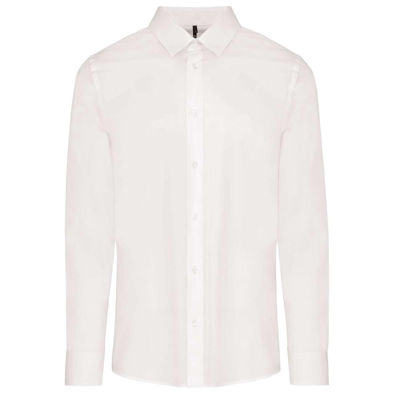 MEN’S LONG-SLEEVED COTTON POPLIN SHIRT