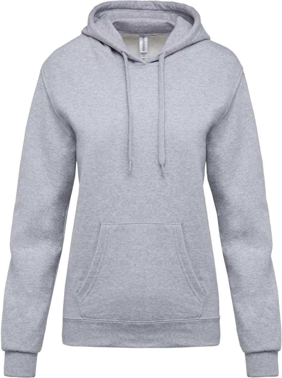 LADIES’ HOODED SWEATSHIRT