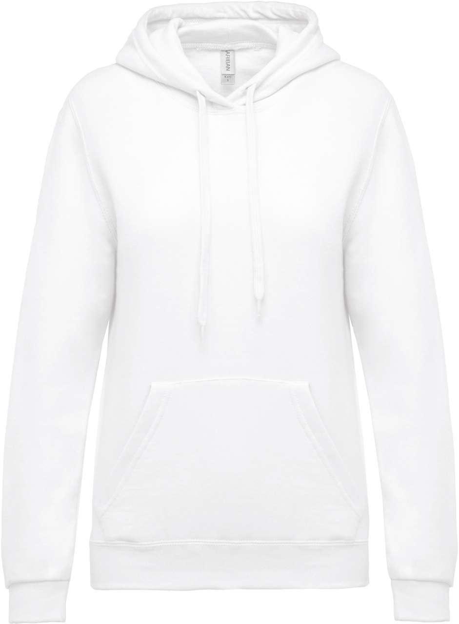 LADIES’ HOODED SWEATSHIRT