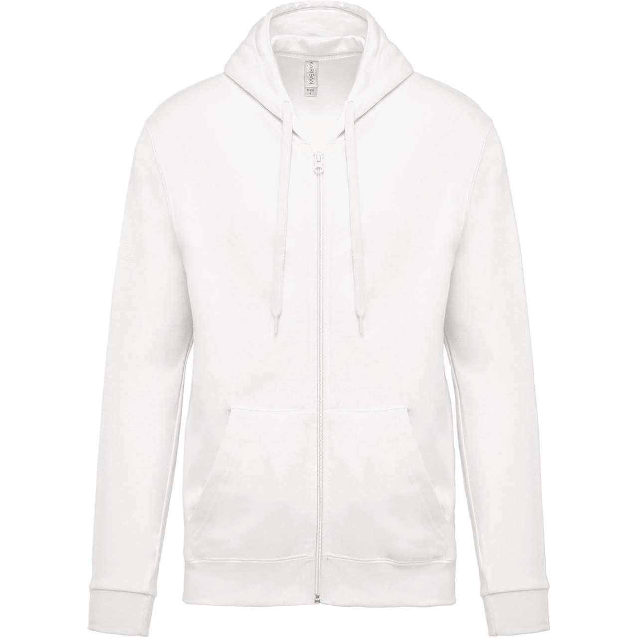FULL ZIP HOODED SWEATSHIRT