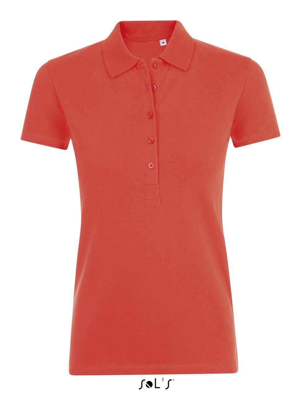 SOL'S PHOENIX WOMEN - COTTON-ELASTANE POLO SHIRT