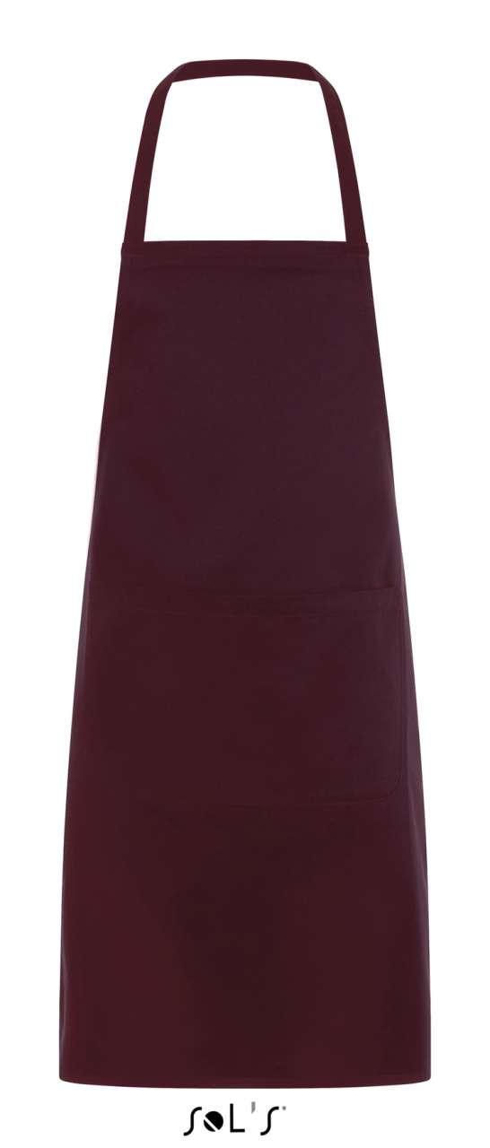 SOL'S GRAMERCY - LONG APRON WITH POCKET