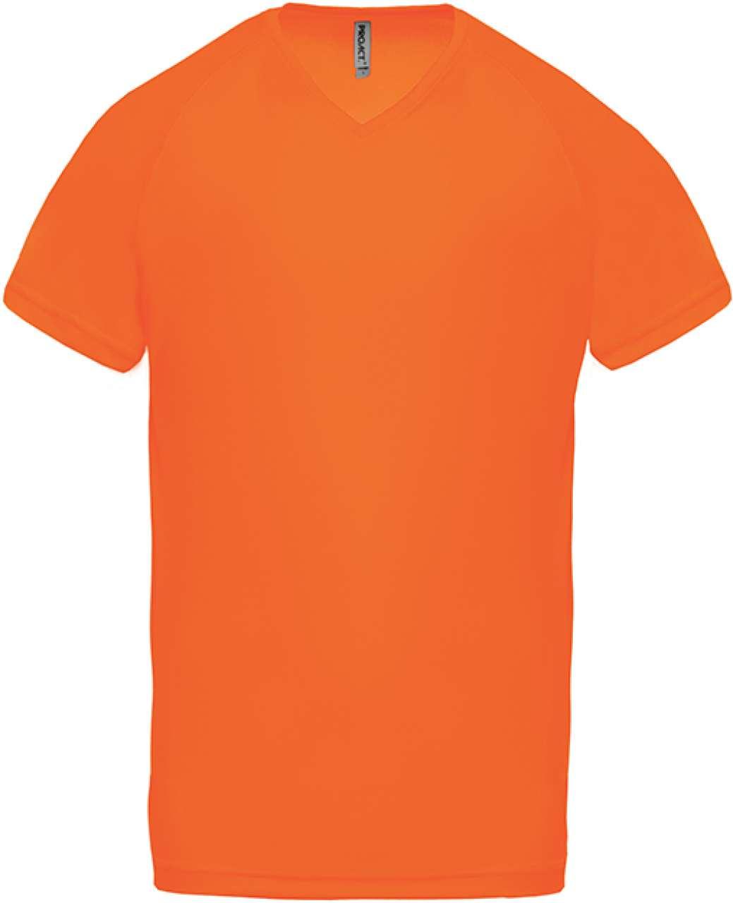 MEN’S V-NECK SHORT SLEEVE SPORTS T-SHIRT