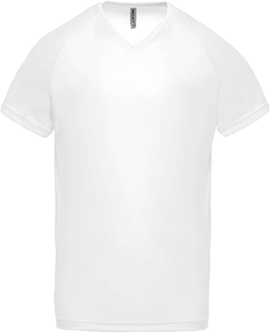 MEN’S V-NECK SHORT SLEEVE SPORTS T-SHIRT