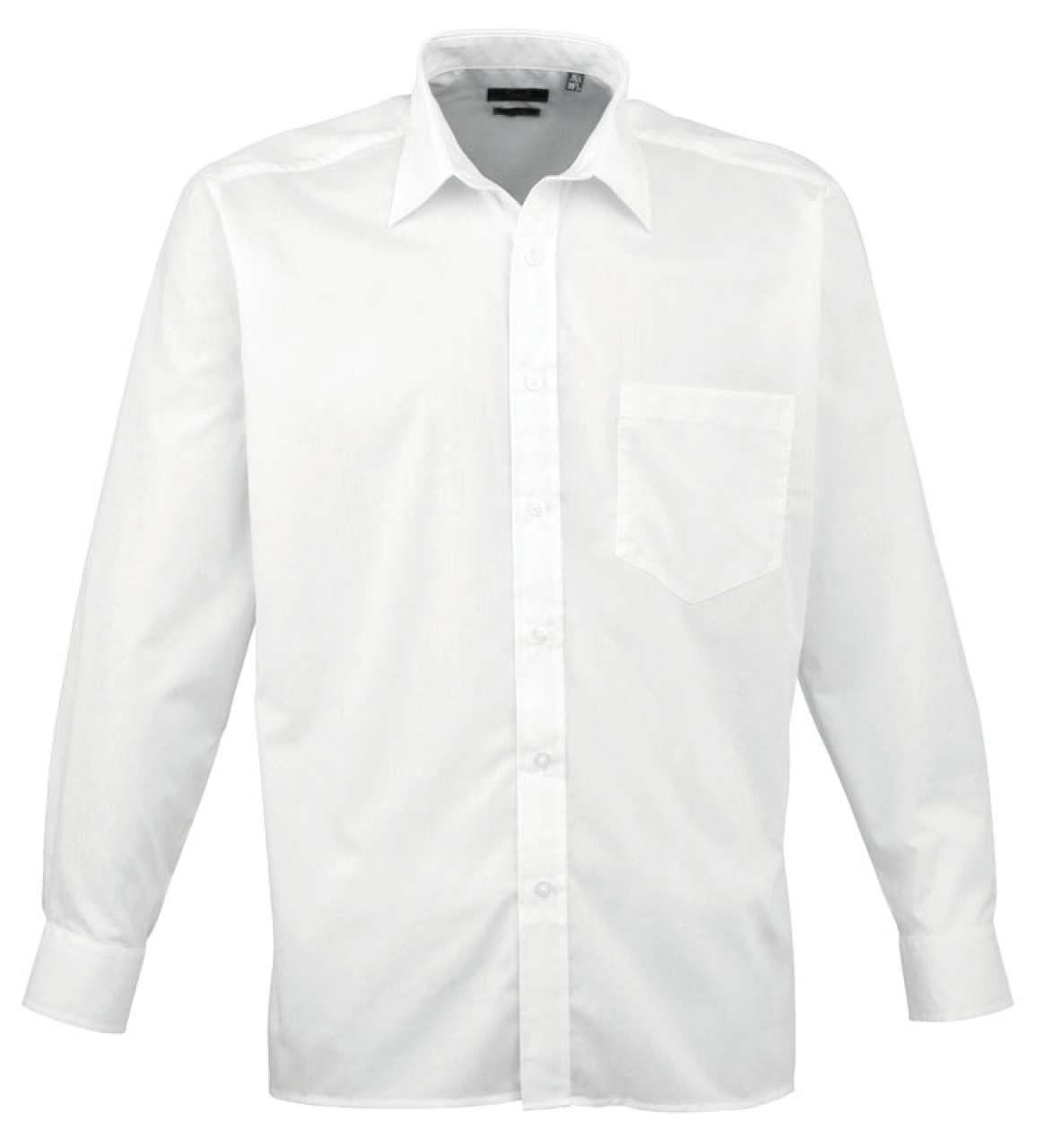 MEN'S LONG SLEEVE POPLIN SHIRT