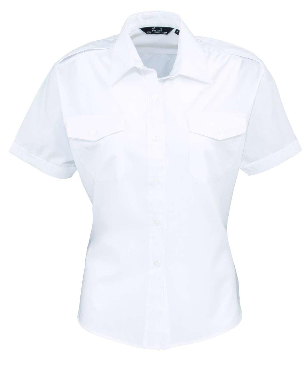 WOMEN'S SHORT SLEEVE PILOT SHIRT