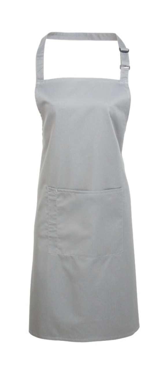 COLOURS COLLECTION BIB APRON WITH POCKET