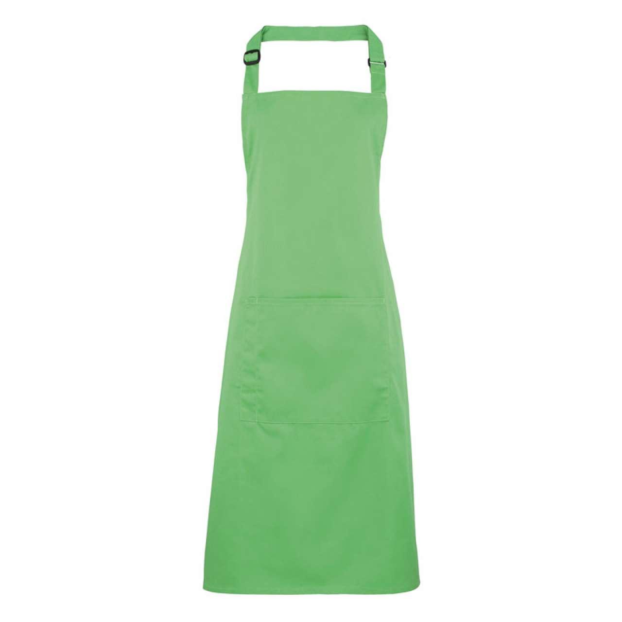 COLOURS COLLECTION BIB APRON WITH POCKET