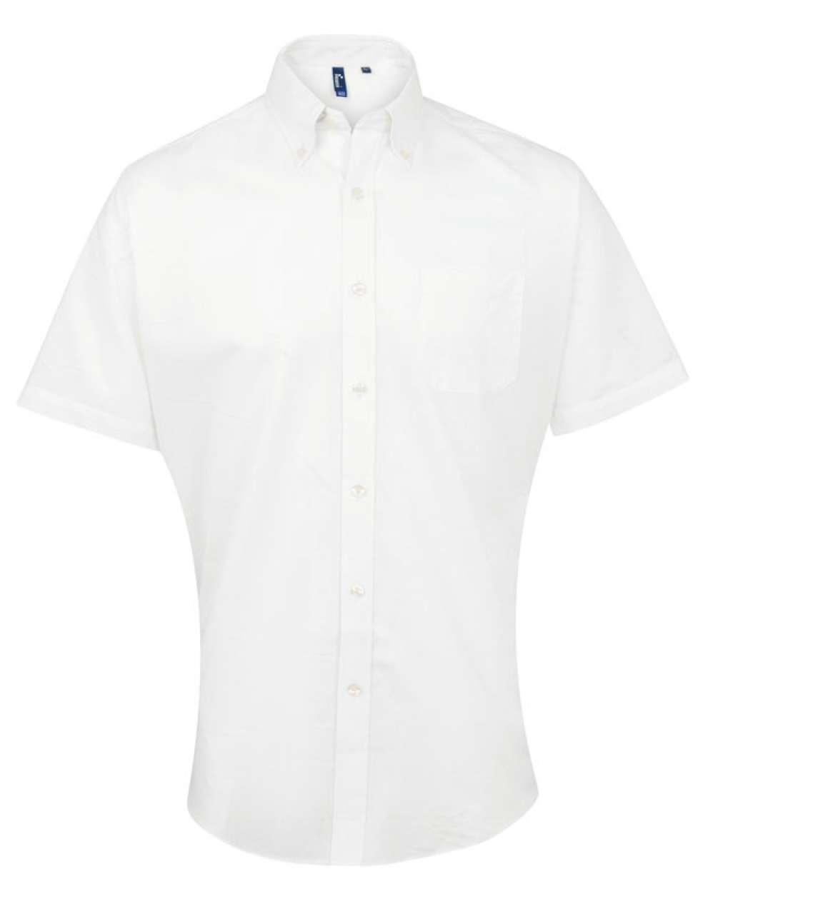 MEN’S SHORT SLEEVE SIGNATURE OXFORD SHIRT