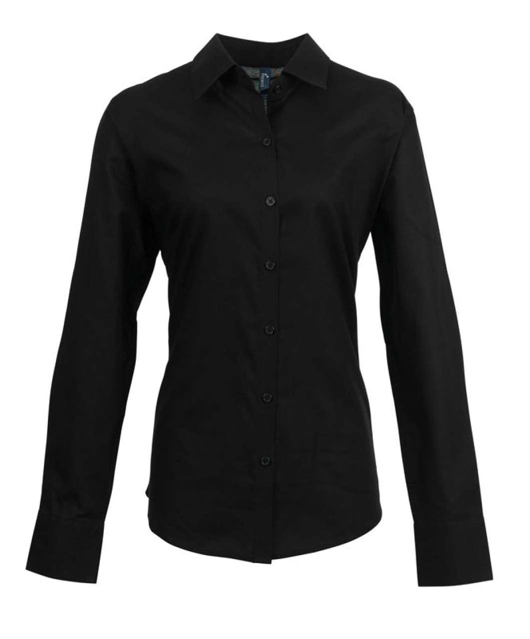 WOMEN'S LONG SLEEVE SIGNATURE OXFORD BLOUSE