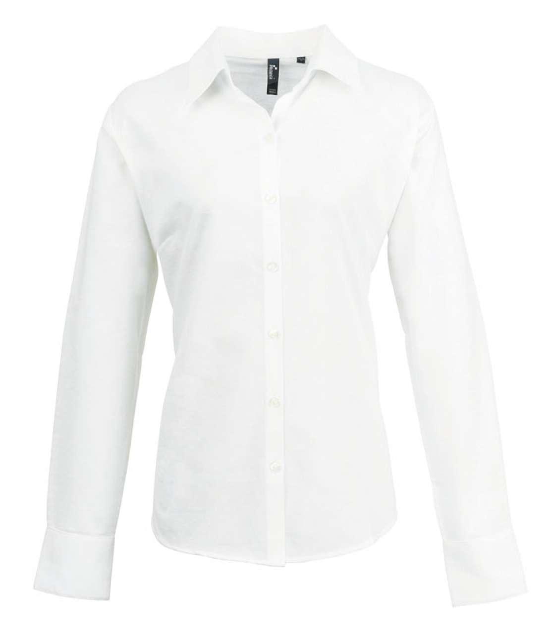 WOMEN'S LONG SLEEVE SIGNATURE OXFORD BLOUSE