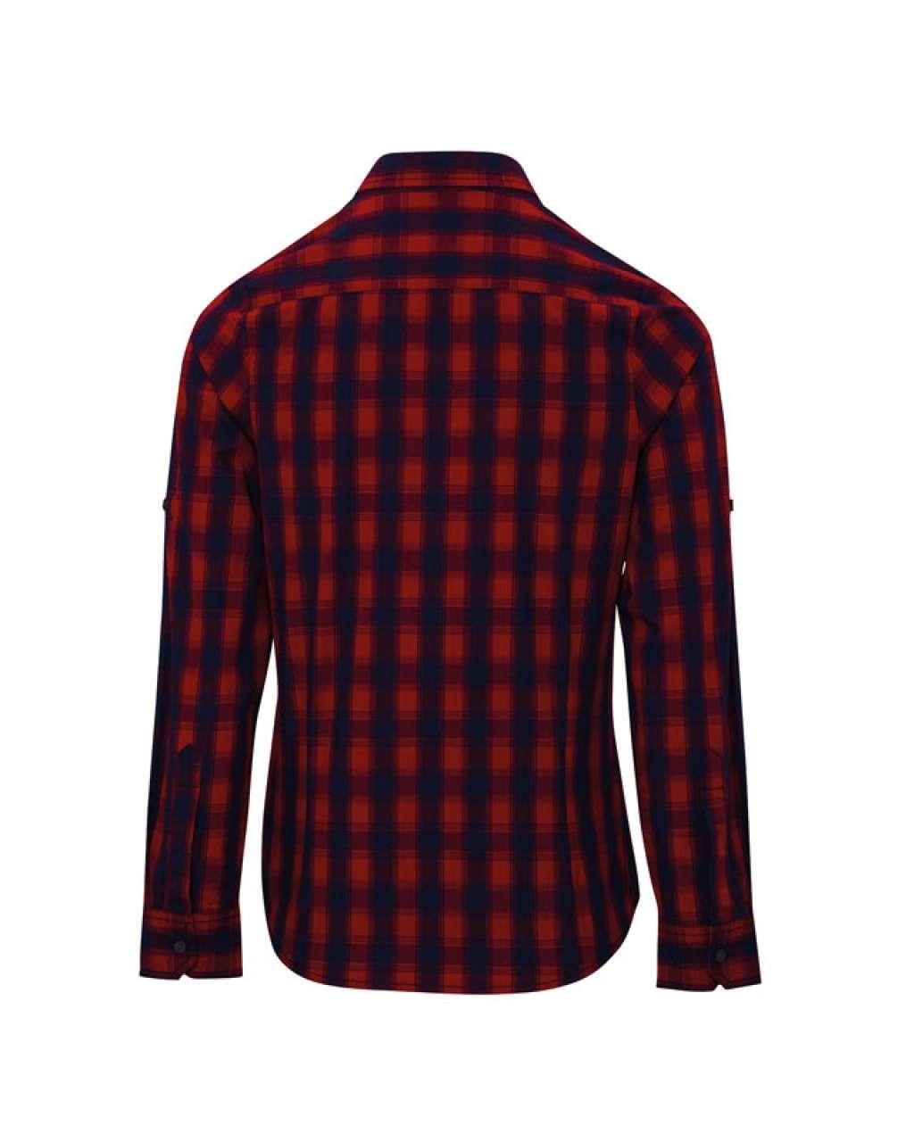 'MULLIGAN' CHECK - WOMEN'S LONG SLEEVE COTTON SHIRT