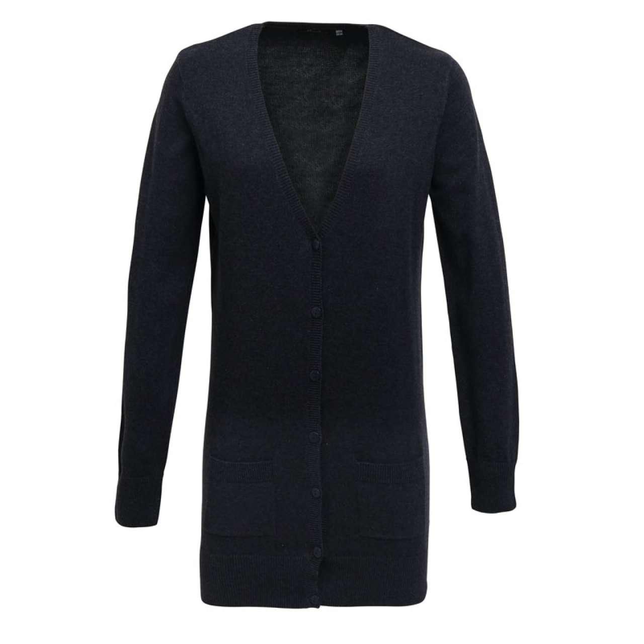 WOMEN'S LONG LENGTH KNITTED CARDIGAN