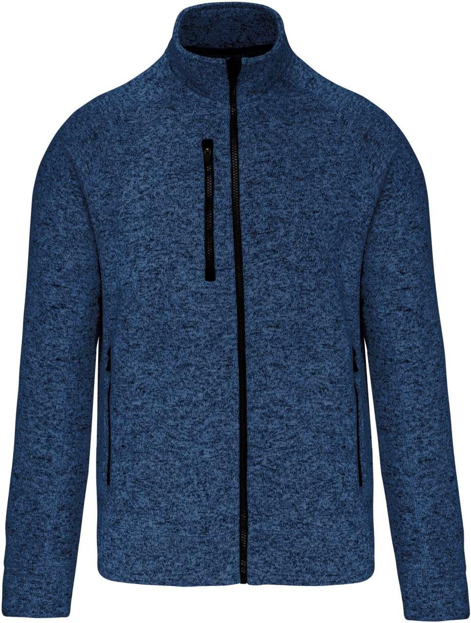 MEN'S FULL ZIP HEATHER JACKET