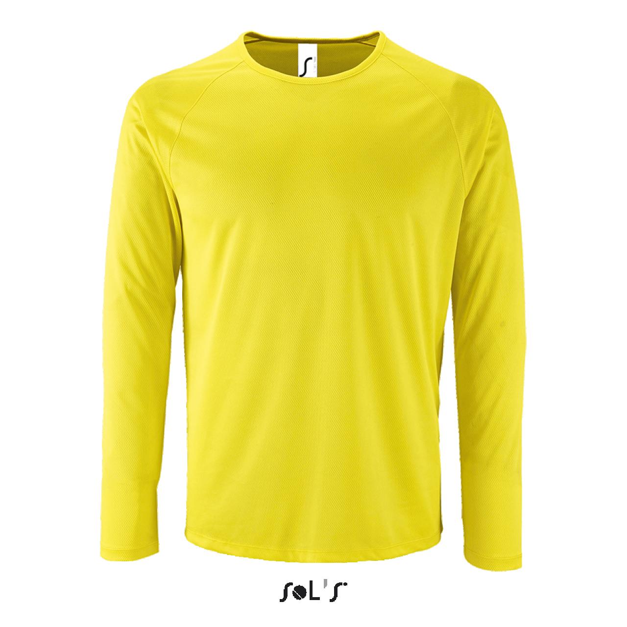 SOL'S SPORTY LSL MEN - LONG-SLEEVE SPORTS T-SHIRT