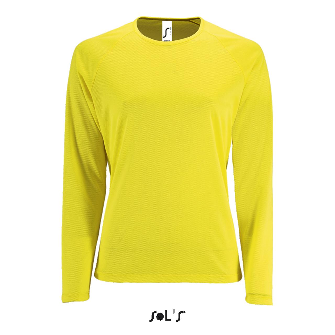 SOL'S SPORTY LSL WOMEN - LONG SLEEVE SPORTS T-SHIRT