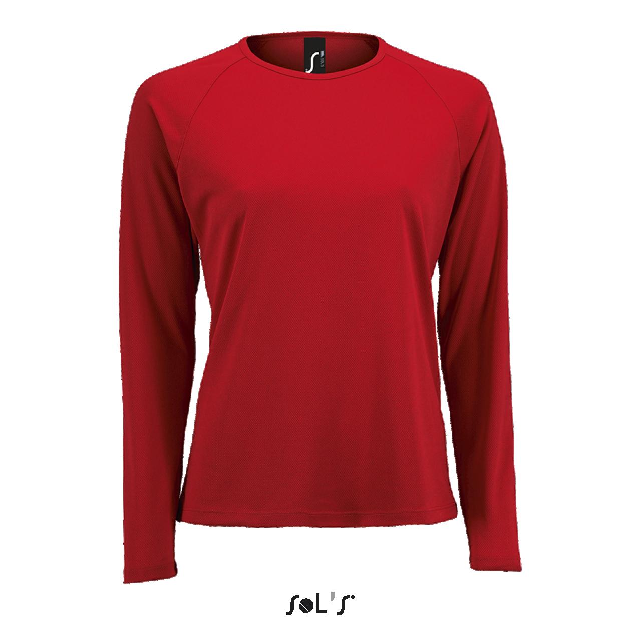 SOL'S SPORTY LSL WOMEN - LONG SLEEVE SPORTS T-SHIRT