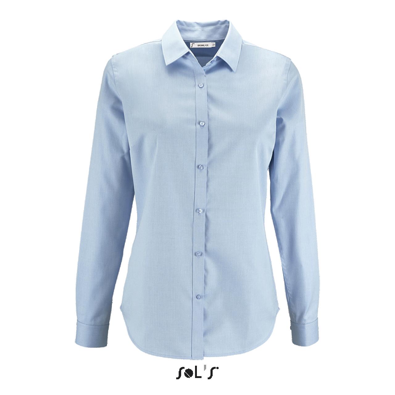 SOL'S BRODY WOMEN - HERRINGBONE SHIRT