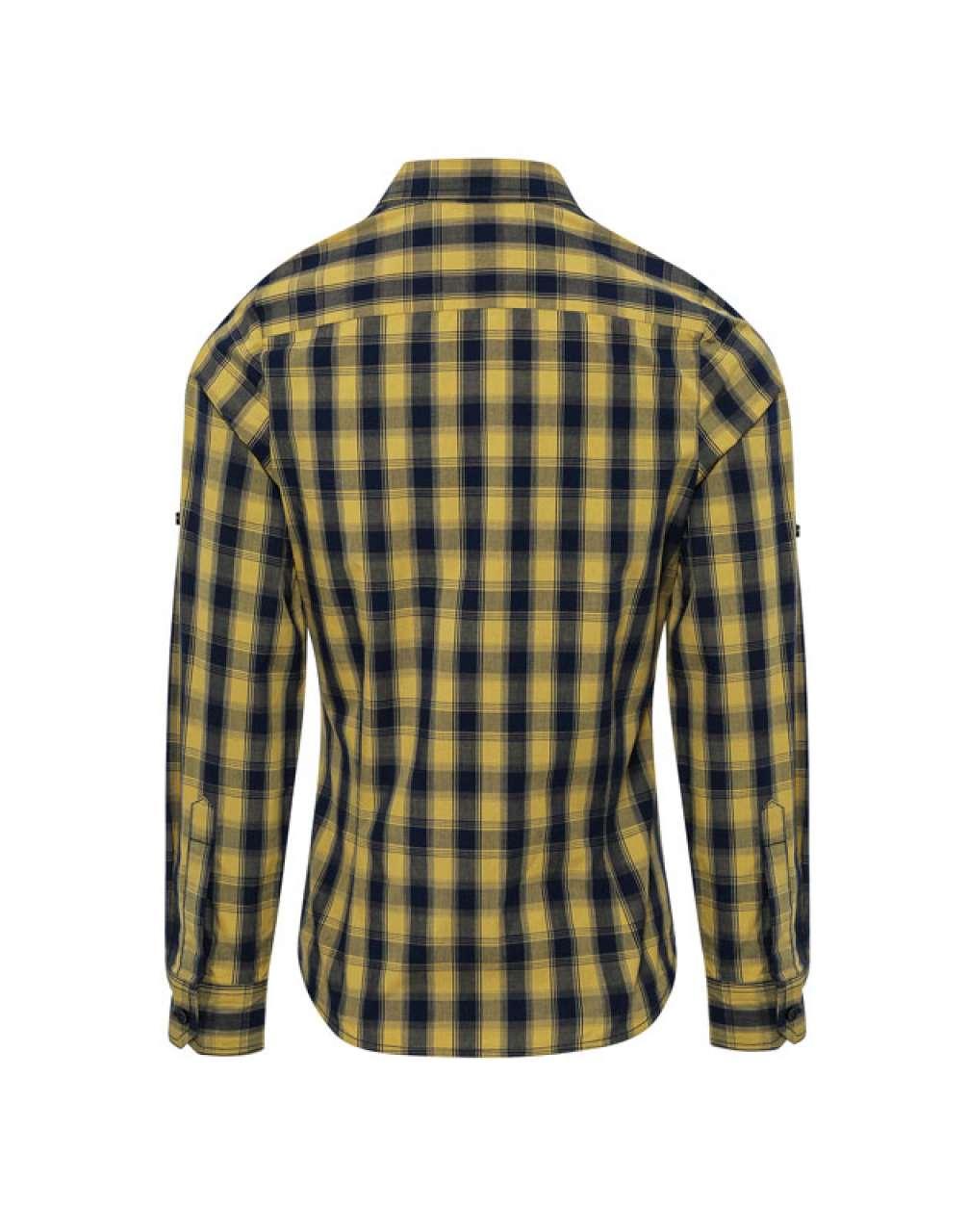 'MULLIGAN' CHECK - WOMEN'S LONG SLEEVE COTTON SHIRT