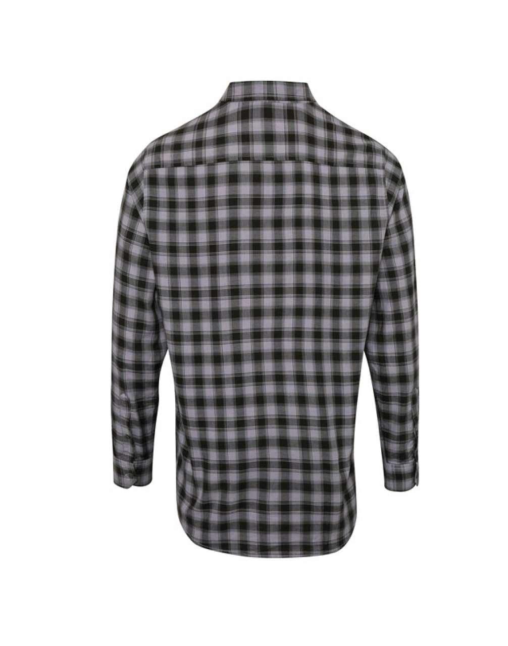 'MULLIGAN' CHECK - MEN'S LONG SLEEVE COTTON SHIRT