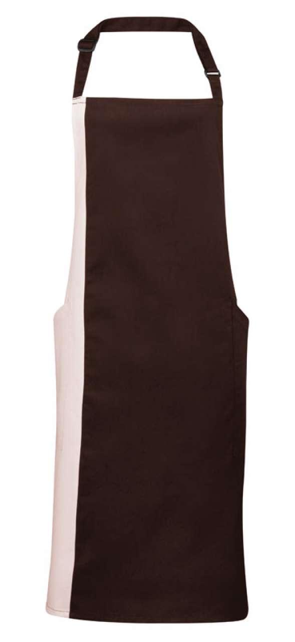 'COLOURS COLLECTION’ CONTRAST BIB APRON