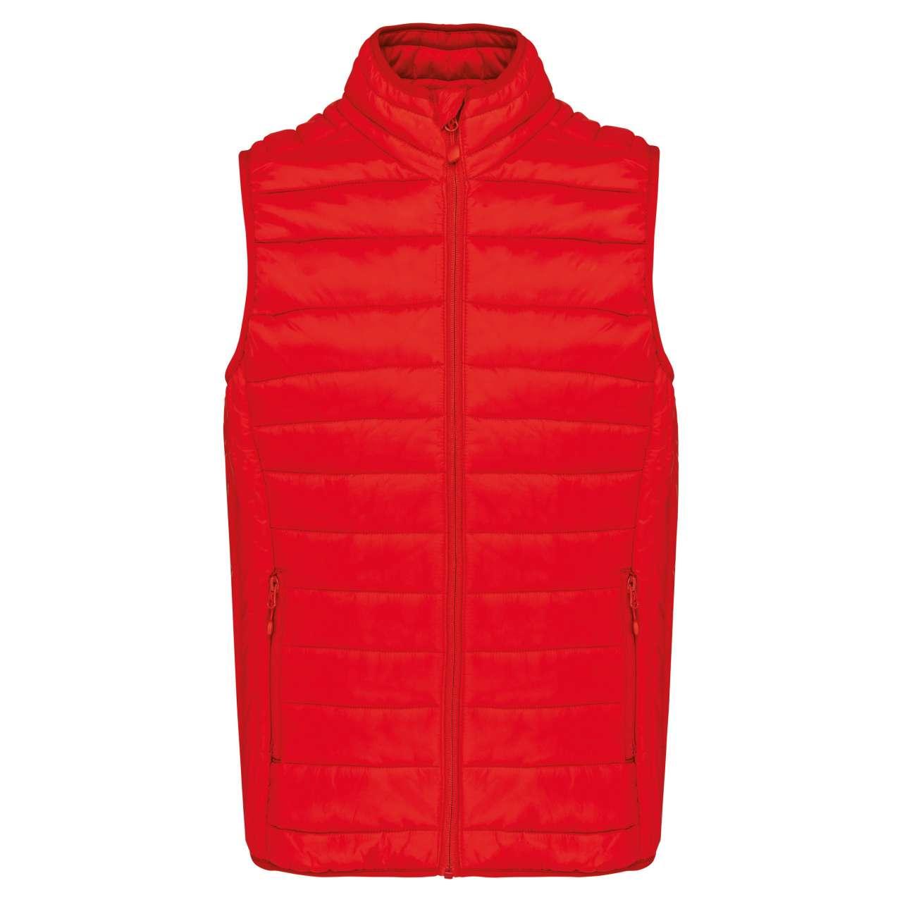 MEN’S LIGHTWEIGHT SLEEVELESS FAKE DOWN JACKET