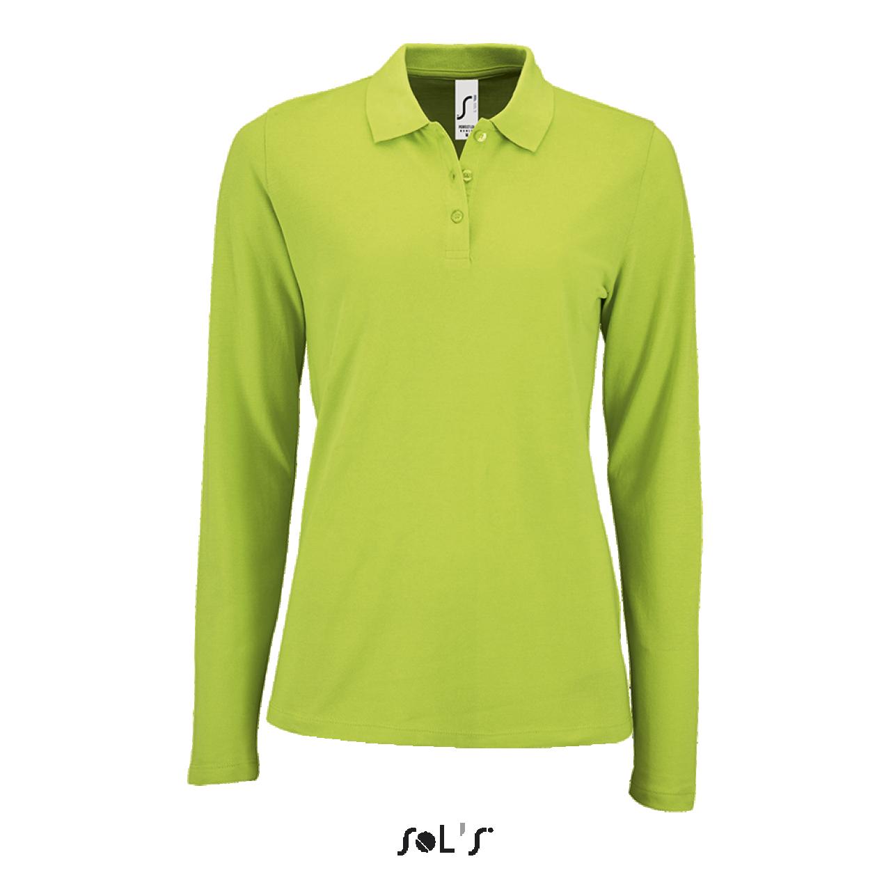 SOL'S PERFECT LSL WOMEN - LONG-SLEEVE PIQUÉ POLO SHIRT