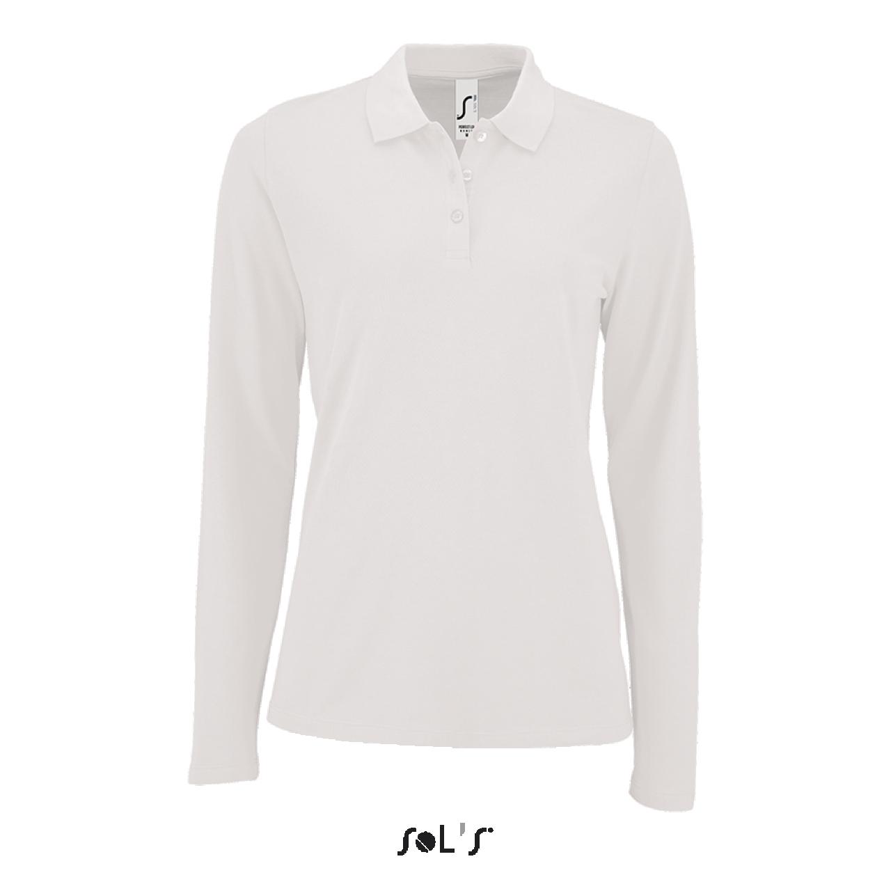 SOL'S PERFECT LSL WOMEN - LONG-SLEEVE PIQUÉ POLO SHIRT