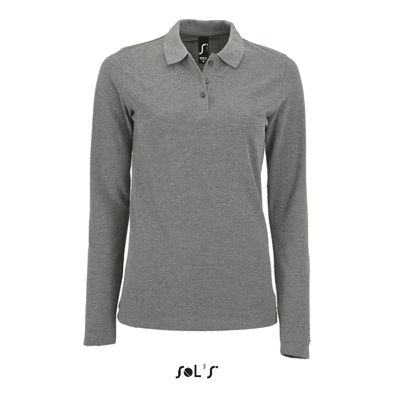 SOL'S PERFECT LSL WOMEN - LONG-SLEEVE PIQUÉ POLO SHIRT