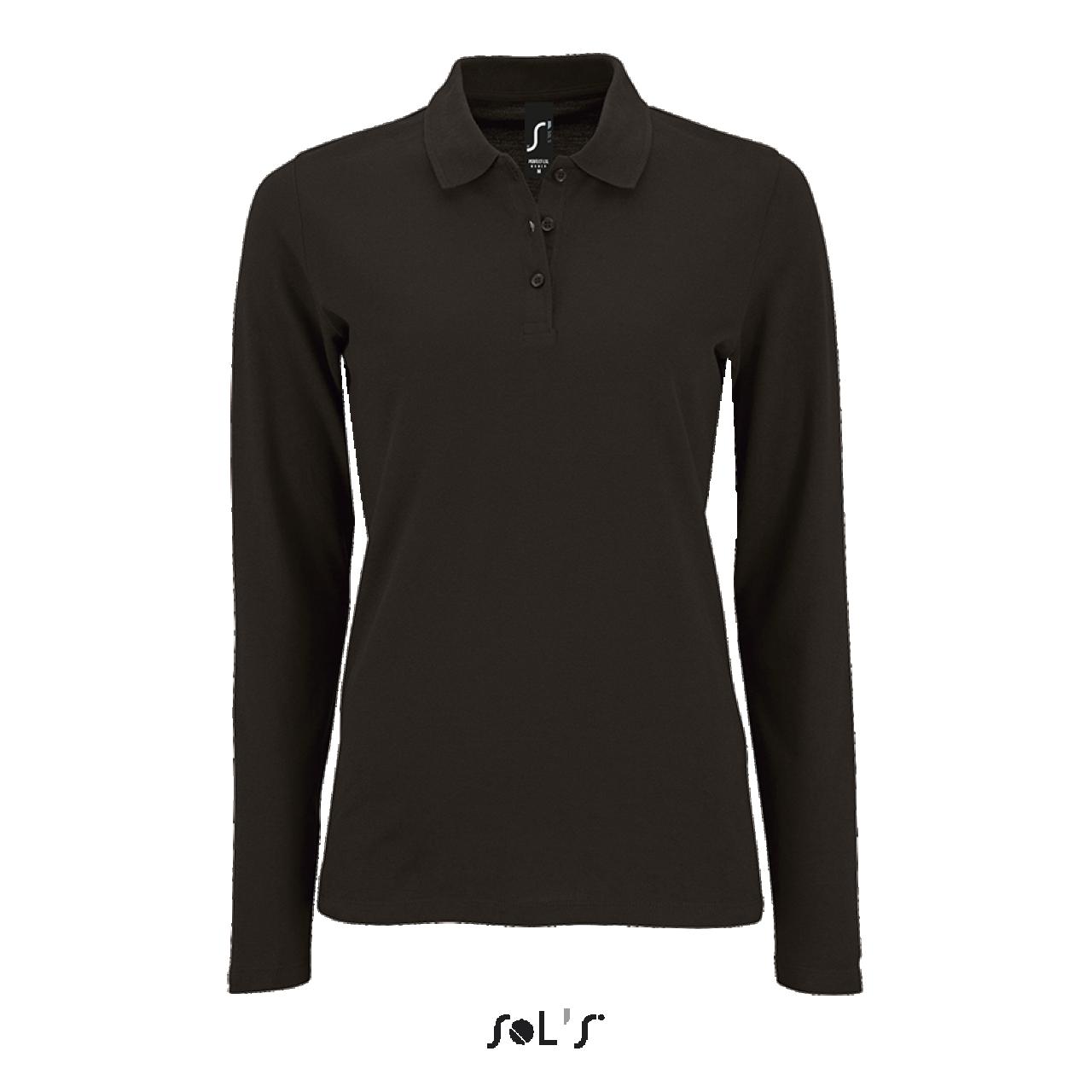 SOL'S PERFECT LSL WOMEN - LONG-SLEEVE PIQUÉ POLO SHIRT
