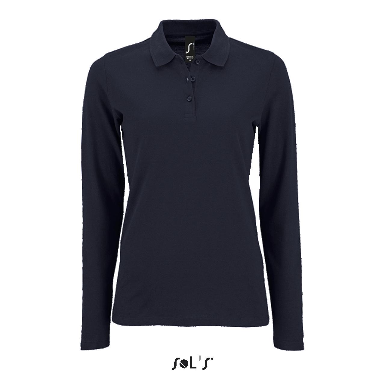 SOL'S PERFECT LSL WOMEN - LONG-SLEEVE PIQUÉ POLO SHIRT
