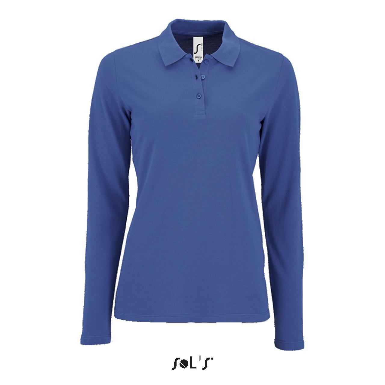 SOL'S PERFECT LSL WOMEN - LONG-SLEEVE PIQUÉ POLO SHIRT