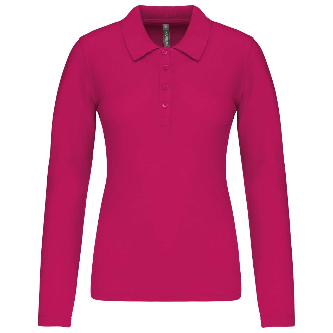 LADIES’ LONG-SLEEVED PIQUÉ POLO SHIRT