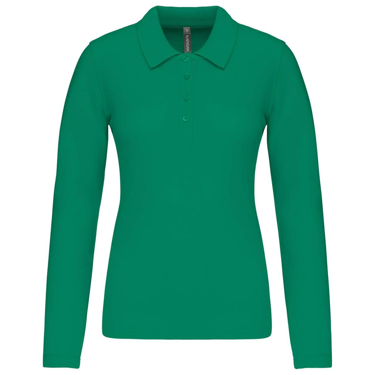 LADIES’ LONG-SLEEVED PIQUÉ POLO SHIRT