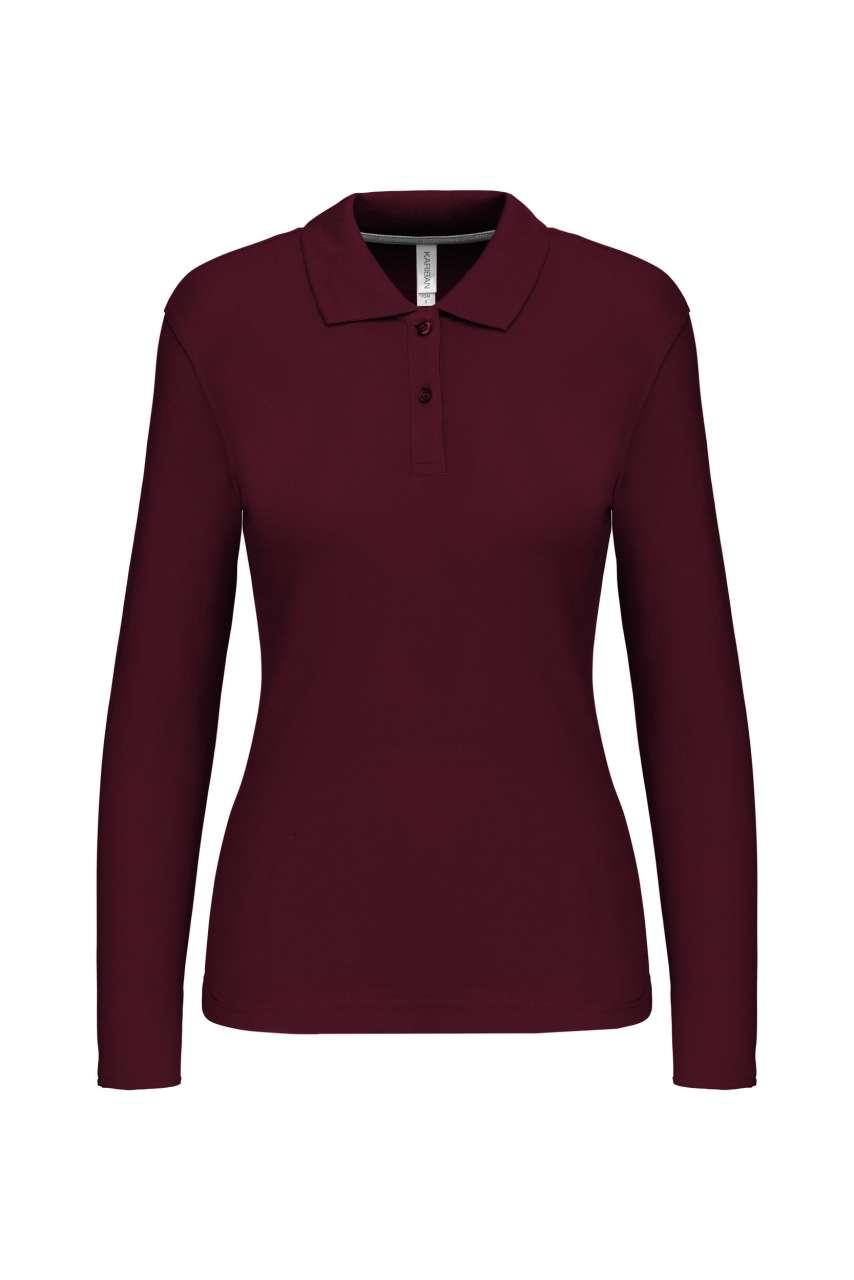 LADIES' LONG-SLEEVED POLO SHIRT