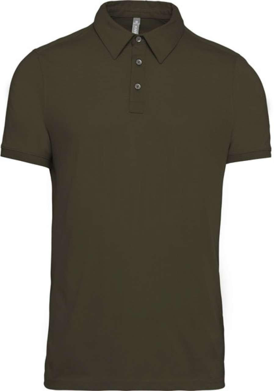 MEN'S SHORT SLEEVED JERSEY POLO SHIRT