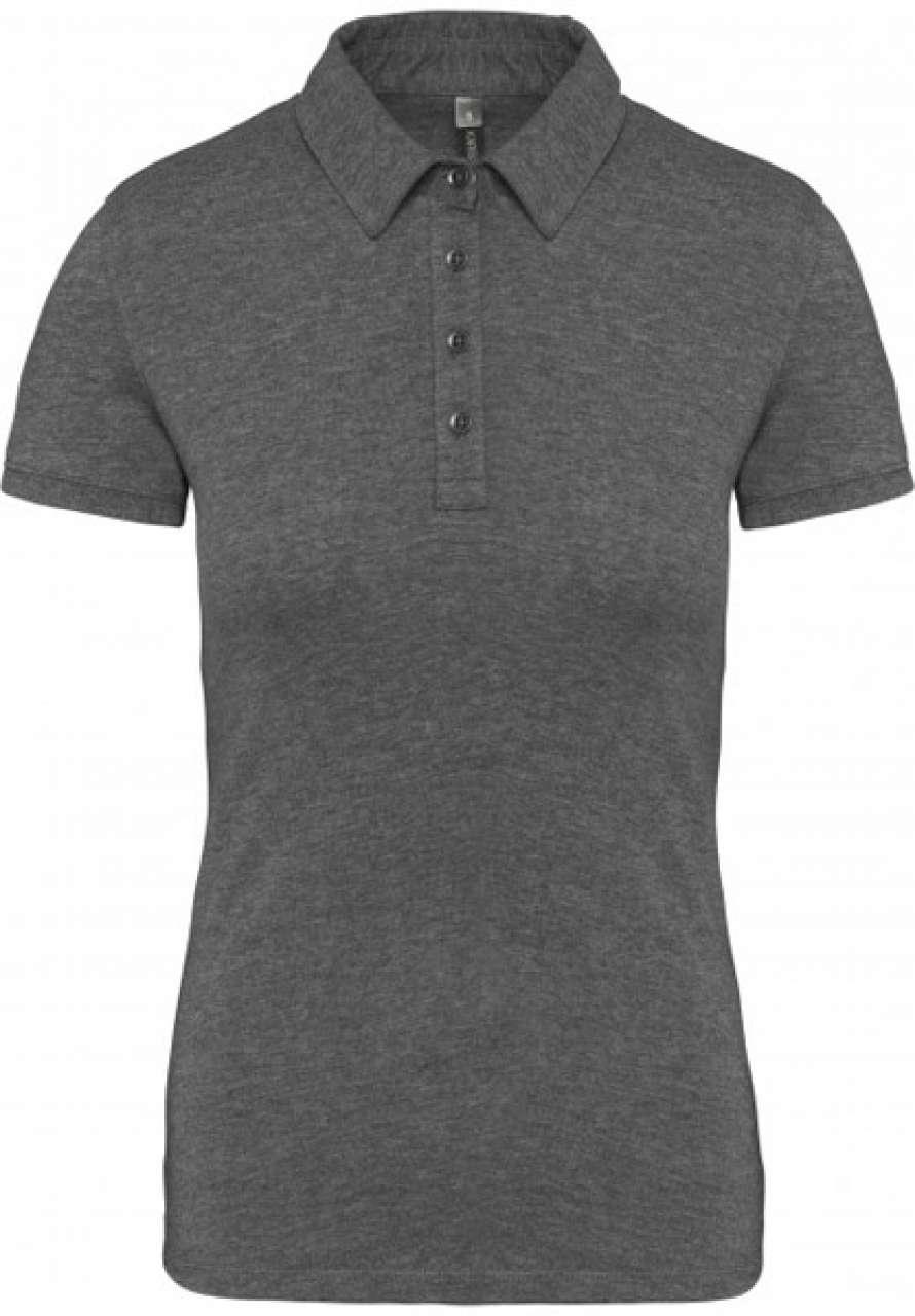 LADIES' SHORT SLEEVED JERSEY POLO SHIRT