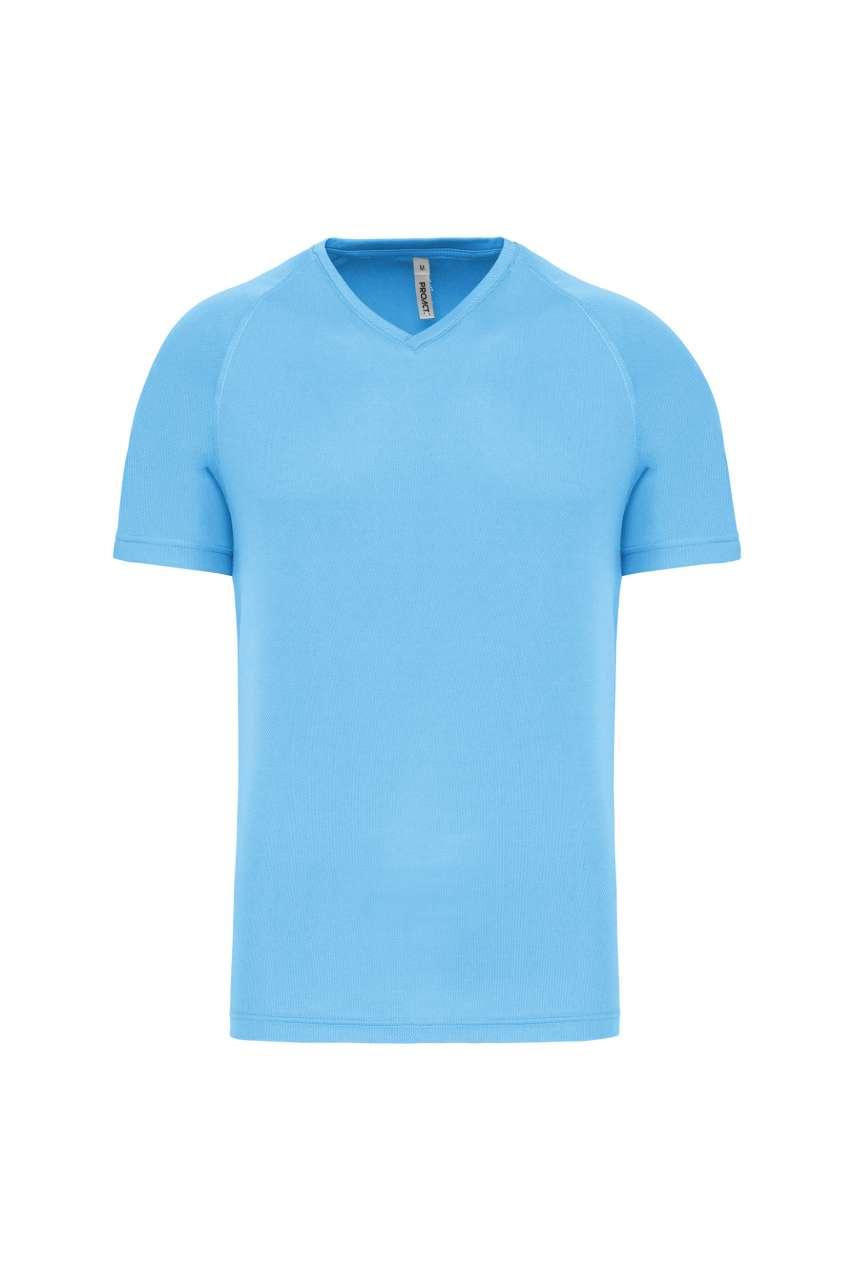 MEN’S V-NECK SHORT SLEEVE SPORTS T-SHIRT