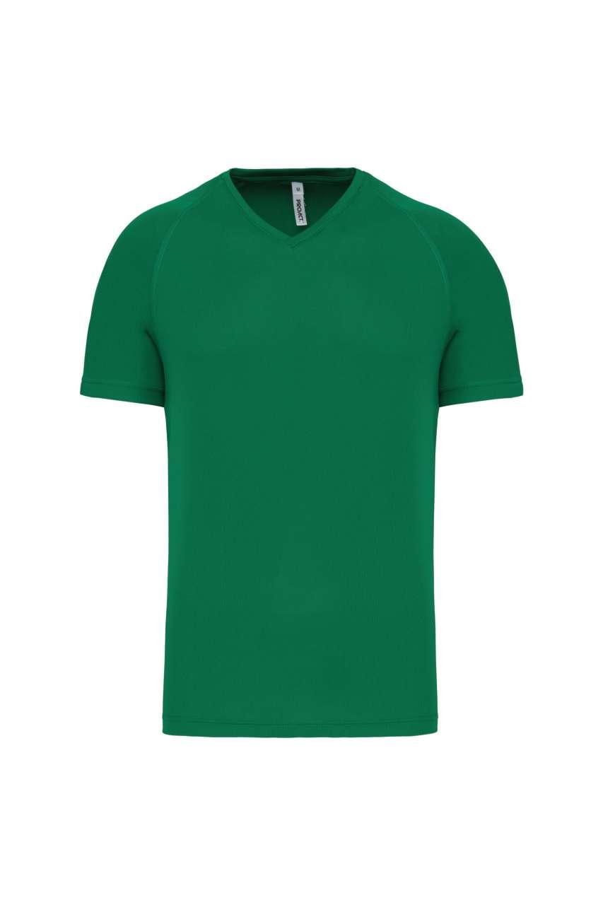 MEN’S V-NECK SHORT SLEEVE SPORTS T-SHIRT