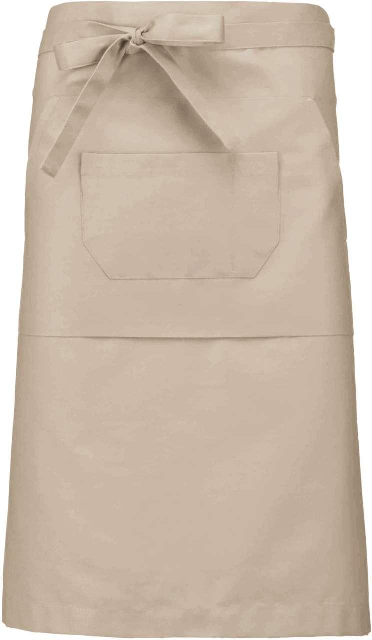 POLYCOTTON LONG APRON