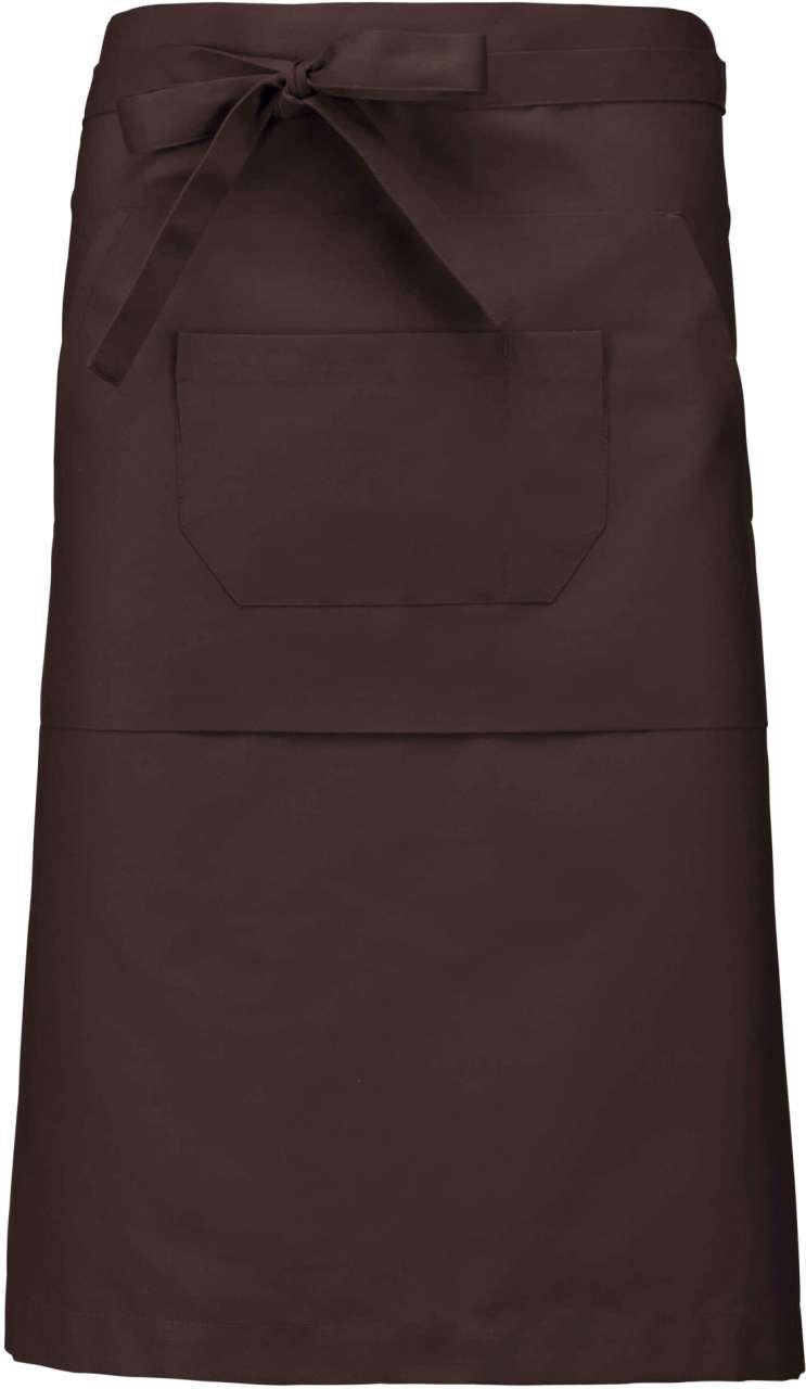 POLYCOTTON LONG APRON