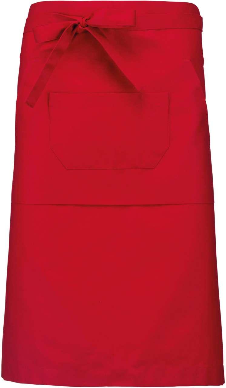 POLYCOTTON LONG APRON