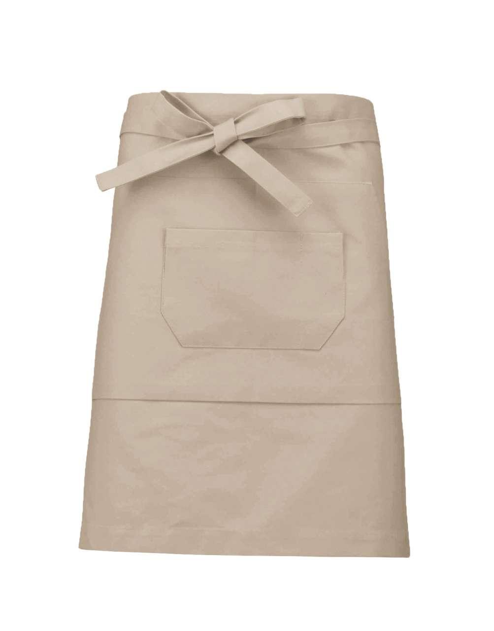 COTTON MID-LENGTH APRON