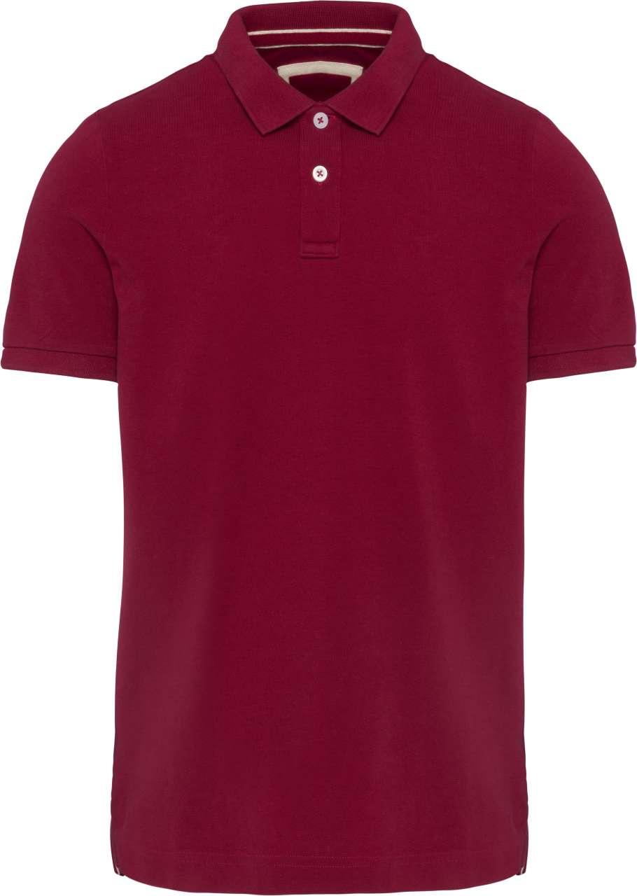 MEN'S VINTAGE SHORT SLEEVE POLO SHIRT