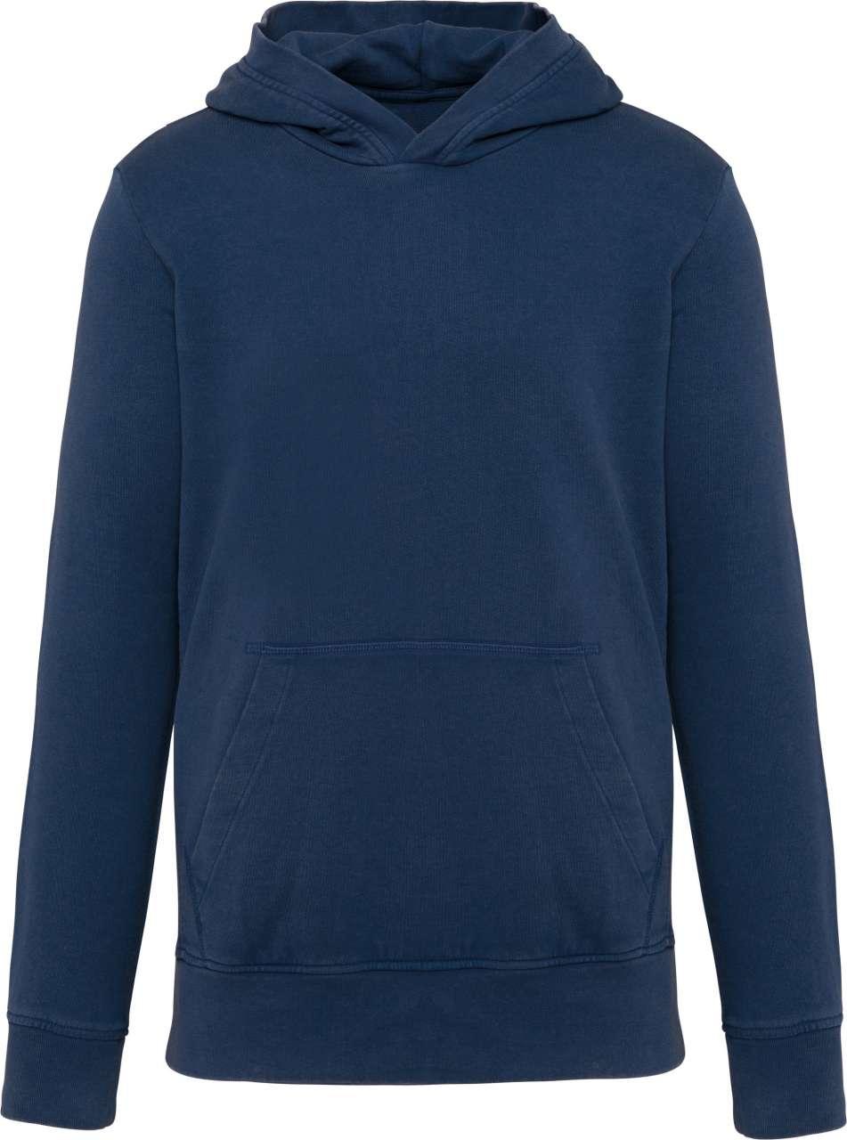 FRENCH TERRY HOODED SWEATSHIRT