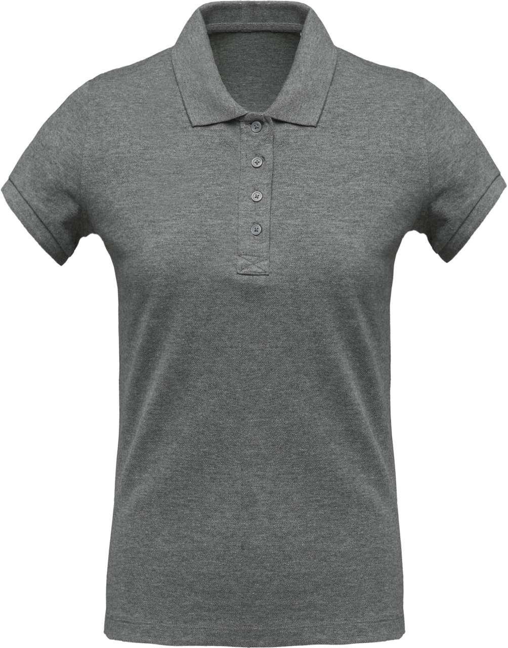 LADIES’ ORGANIC PIQUÉ SHORT-SLEEVED POLO SHIRT