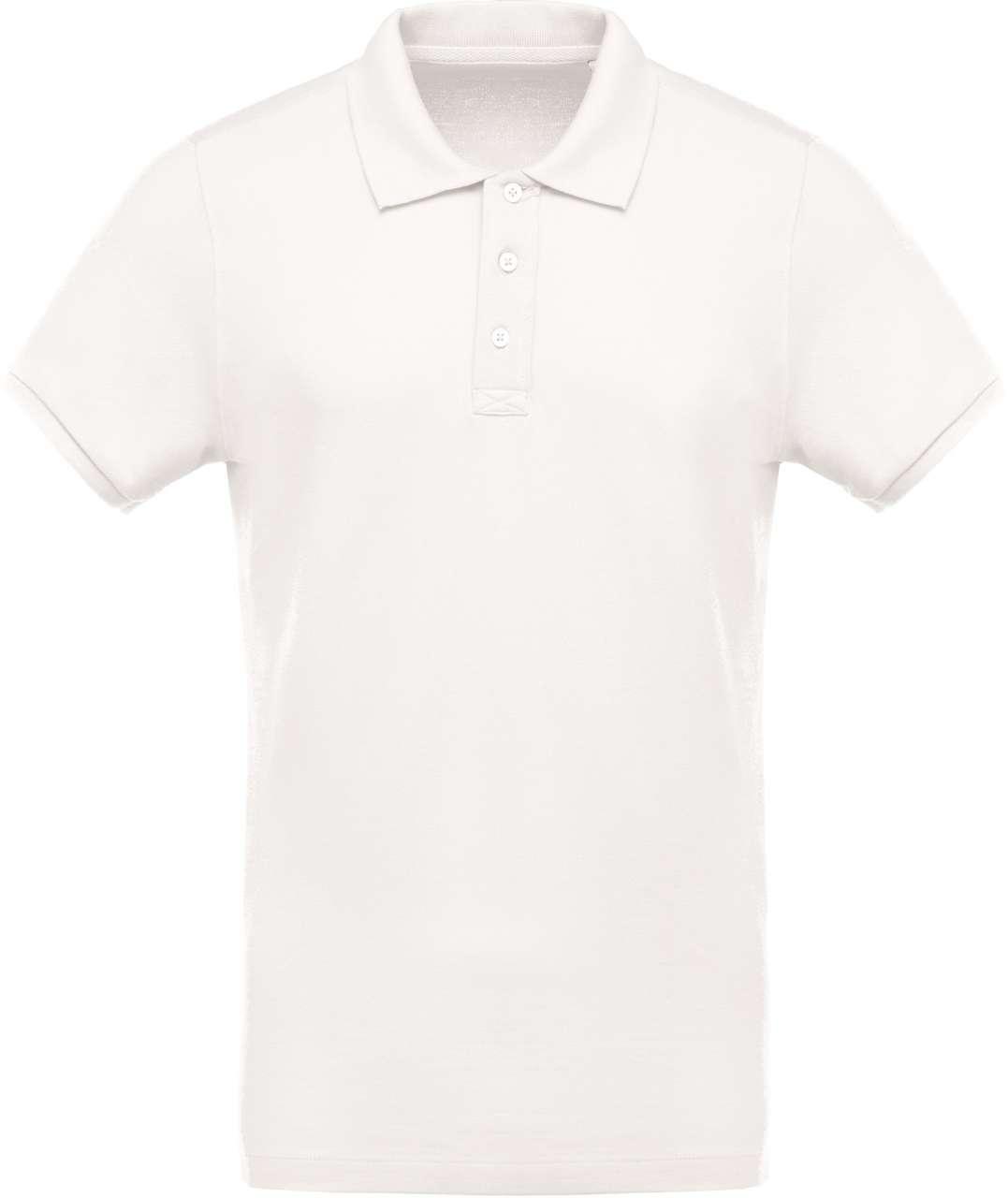MEN'S ORGANIC PIQUÉ SHORT-SLEEVED POLO SHIRT