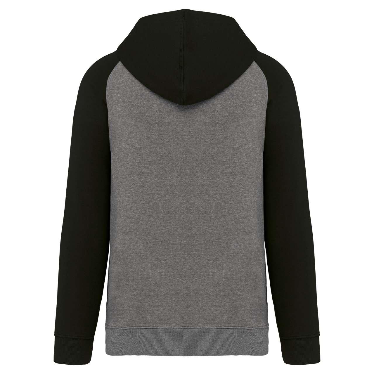 ADULT TWO-TONE HOODED SWEATSHIRT