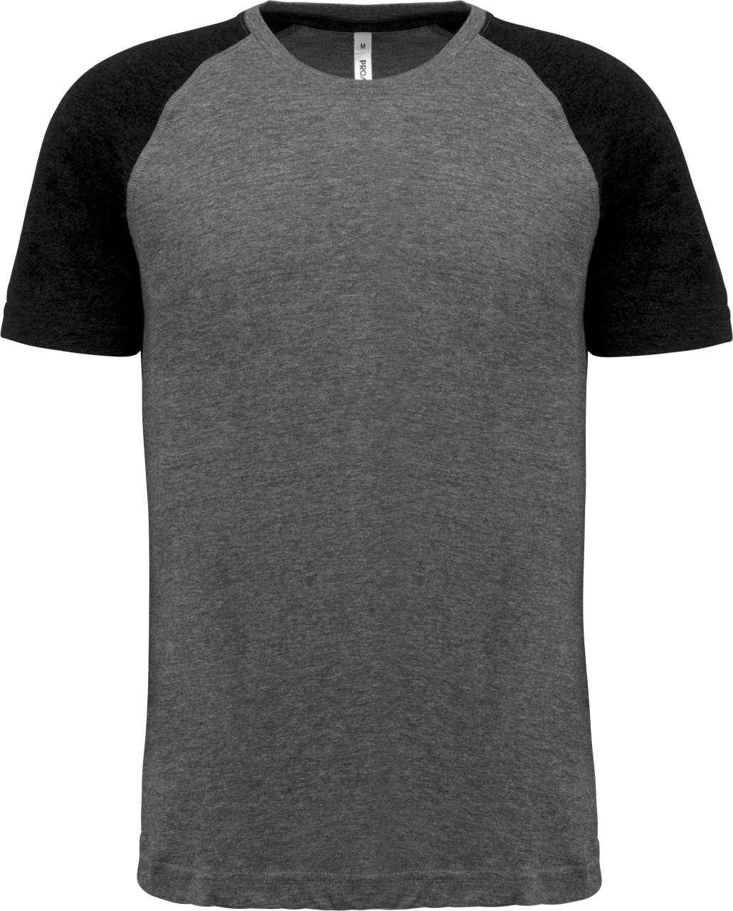 ADULT TRIBLEND TWO-TONE SPORTS SHORT-SLEEVED T-SHIRT